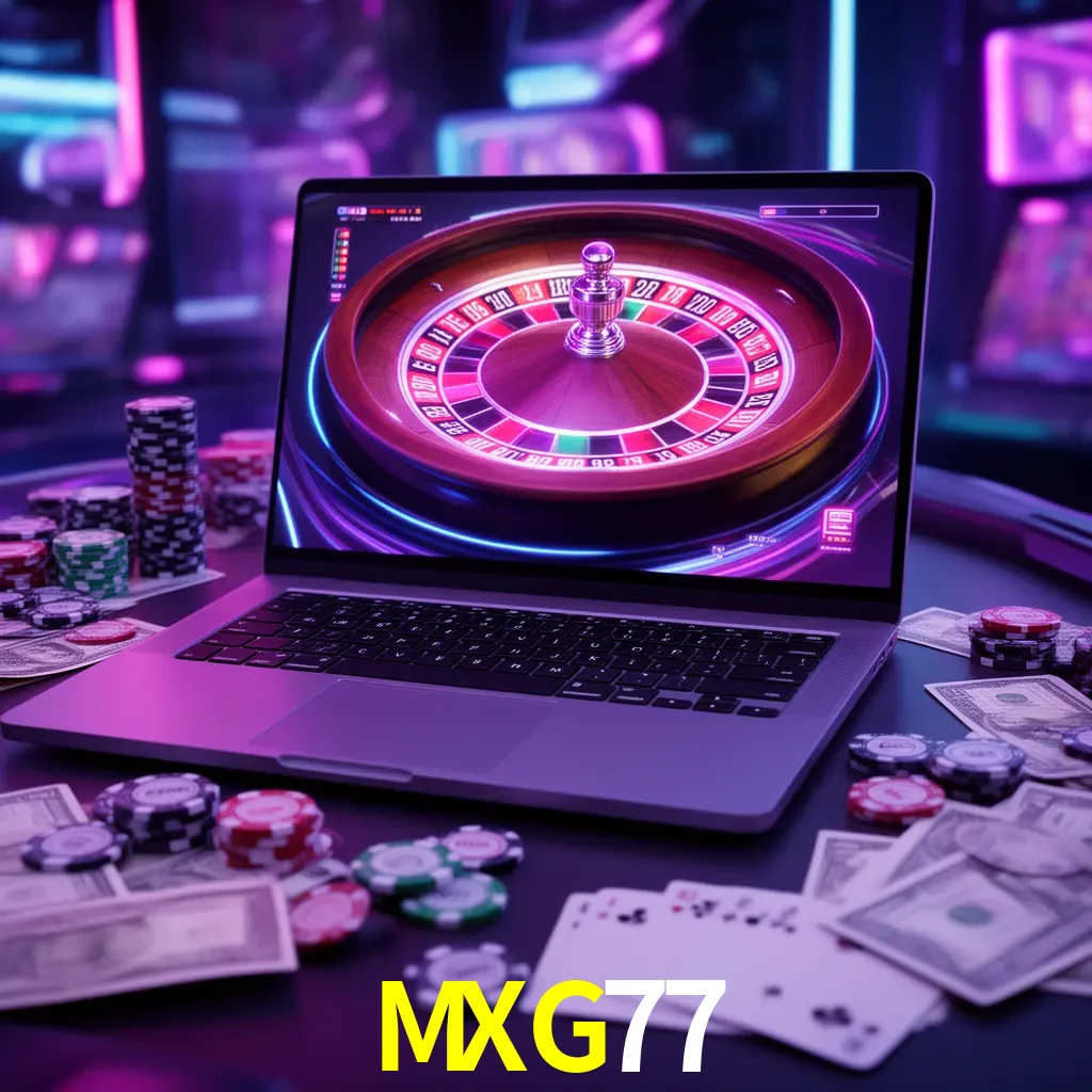 Centro móvil MXG77 con casino, cajero, bonos, app y acceso de cuenta para México